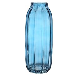 Blue glass vase for sale  Delivered anywhere in USA 
