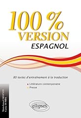 100 version espagnol d'occasion  Livré partout en France