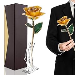 24k gold rose for sale  Delivered anywhere in UK