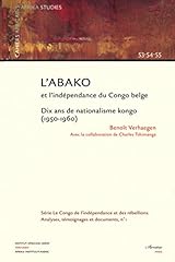 Abako indépendance congo d'occasion  Livré partout en Belgiqu