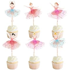 Pcs ballerina cupcake for sale  Delivered anywhere in USA 