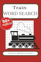 Trains word search for sale  Delivered anywhere in UK