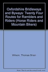 Oxfordshire bridleways byways for sale  Delivered anywhere in UK