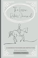 Lesson rider journal for sale  Delivered anywhere in USA 