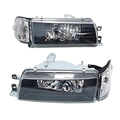 Headlight lamp black for sale  Delivered anywhere in USA 