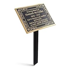 Custom brass memorial for sale  Delivered anywhere in USA 