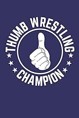 Thumb wrestling champion for sale  Delivered anywhere in UK