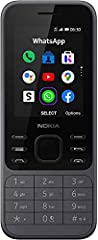 Nokia 6300 Telefono Cellulare 4G Dual Sim, Display 2.4" a Colori, 4GB, Bluetooth, Fotocamera, Whatsapp, Grigio Carbone [Italia] usato  Spedito ovunque in Italia 