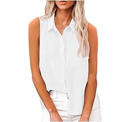 Linen tops women for sale  Delivered anywhere in UK