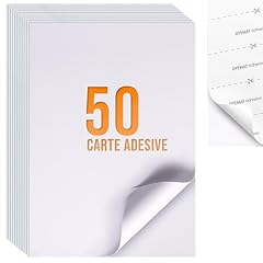 Fogli carta adesiva usato  Spedito ovunque in Italia 