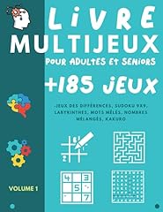 Livre multijeux adultes d'occasion  Livré partout en France