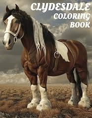 Clydesdale coloring book for sale  Delivered anywhere in USA 