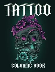 Tattoo coloring book for sale  Delivered anywhere in USA 