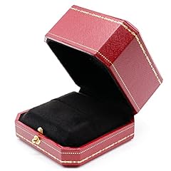 Ring box octagonal for sale  Delivered anywhere in USA 