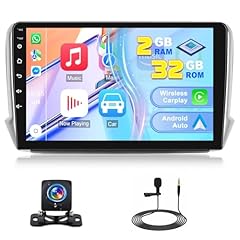 Carplay stereo peugeot for sale  Delivered anywhere in UK