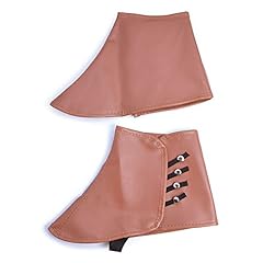 Brown steampunk spats for sale  Delivered anywhere in UK