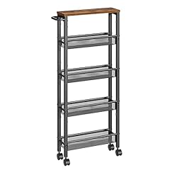 Vasagle carrello ripiani usato  Spedito ovunque in Italia 