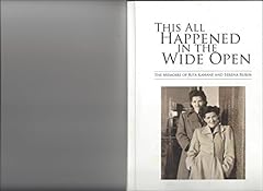 This All Happenned In the Wide Open: The Memoirs of for sale  Delivered anywhere in Canada