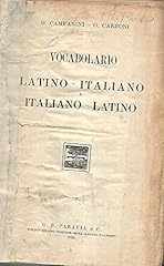 Vocabolario latino italiano usato  Spedito ovunque in Italia 