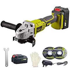 DEWINNER 20V Cordless Angle Grinder, 4 ½", 8500 RPM for sale  Delivered anywhere in Canada