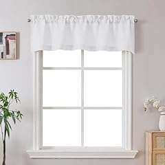 Gwine white valance for sale  Delivered anywhere in USA 