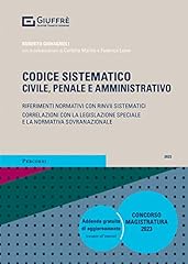 Codice sistematico civile usato  Spedito ovunque in Italia 