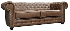 Astor Chesterfield Style Sofa Set 3+2 Seater Armchair for sale  Delivered anywhere in UK