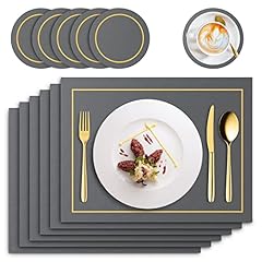 Mivcinn placemats coasters for sale  Delivered anywhere in UK