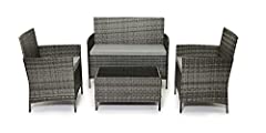 Evre grey rattan for sale  Delivered anywhere in UK