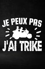 Trike carnet notes d'occasion  Livré partout en France