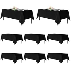 Sancua black tablecloths for sale  Delivered anywhere in USA 