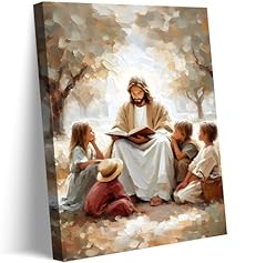 Jesus children canvas for sale  Delivered anywhere in USA 