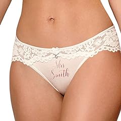 Personalised bride knickers for sale  Delivered anywhere in UK