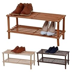 Wooden shoe rack for sale  Delivered anywhere in UK