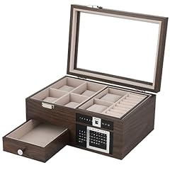 Wooden watch box for sale  Delivered anywhere in USA 