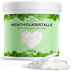 Mentholkristalle 100g natürli gebraucht kaufen  Wird an jeden Ort in Deutschland