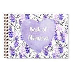 Lavender floral book for sale  Delivered anywhere in UK