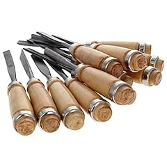 Heyiarbeit Wood Carving Tool Set Professional Woodworking Chisel Gouge Wood Handle for Beginners 12 Pcs for sale  Delivered anywhere in Canada