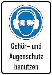 Bitte augenschutz gehörschutz gebraucht kaufen  Wird an jeden Ort in Deutschland