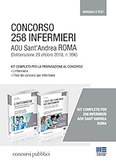 Concorso 258 infermieri usato  Spedito ovunque in Italia 