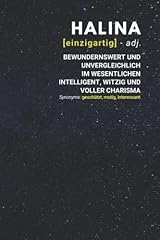 Halina bewundernswert notizbuc for sale  Delivered anywhere in UK