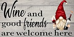Gnome wine wreath for sale  Delivered anywhere in USA 