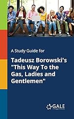 Study guide tadeusz for sale  Delivered anywhere in USA 