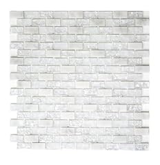 Mosaïque transparente blanche d'occasion  Livré partout en Belgiqu