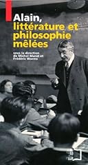 Alain littérature philosophie d'occasion  Livré partout en France