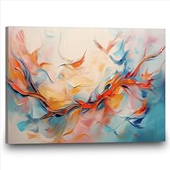 Orange abstract canvas for sale Orange abstract canvas for sale  Delivered anywhere in UK