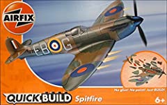 Airfix J6000 Quick Build Spitfire Aircraft Model Kit, used for sale  Delivered anywhere in UK