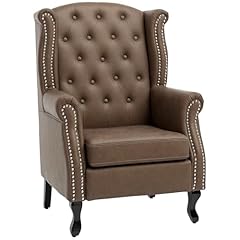 Homcom wingback armchair for sale  Delivered anywhere in UK