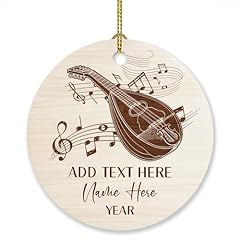 Personalized mandolin christma for sale  Delivered anywhere in USA 