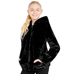 Girls coat fluffy for sale  Delivered anywhere in UK